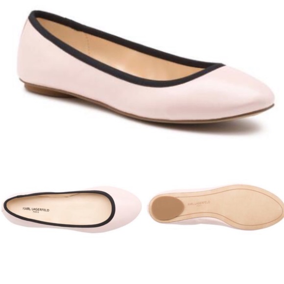 karl lagerfeld leroux ballet flats